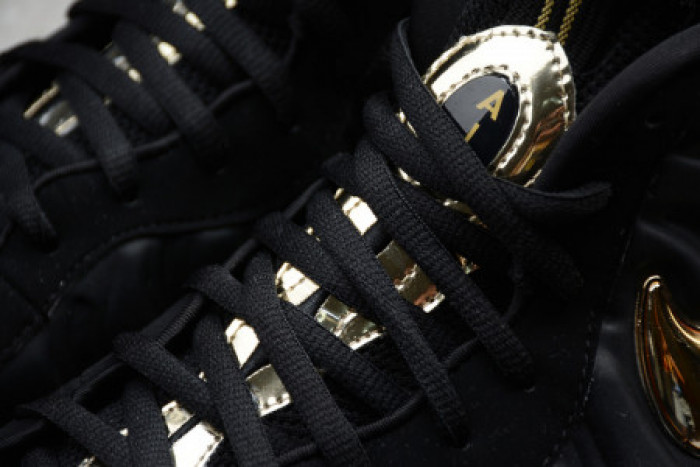 AIR FOAMPOSITE PRO BLACK METALLIC GOLD 624041-009 - CCSHOES