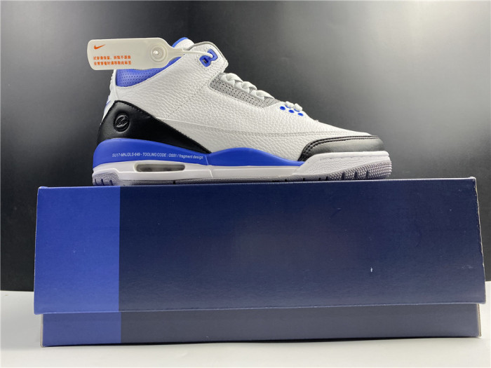 Air Jordan 3 Retro White Blue CT8532-040 - CCSHOES