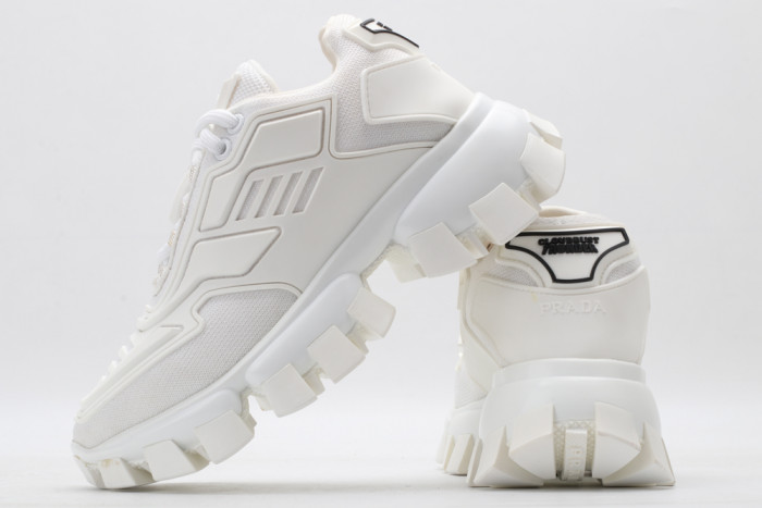 PRAD CLOUDBUST THUNDER KNIT WHITE - CCSHOES