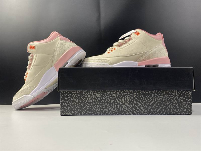 Air Jordan 3 Retro Sail Rust Pink (W) CK9246-116 - CCSHOES