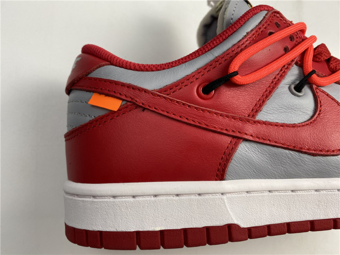 OFF-WHITE x Dunk Low 'University Red' CT0856-600 - CCSHOES