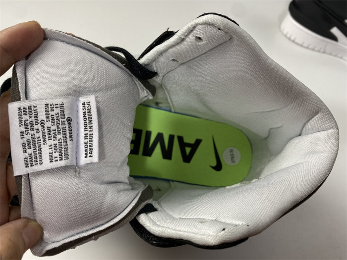 Nike Dunk High Ambush Black White CU7544-001 - CCSHOES