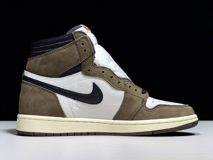 Travis Scott x Air Jordan 1 Retro High OG 'Mocha' - CD4487 100 - CCSHOES