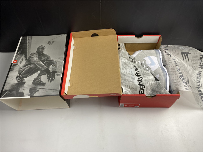 Nike Dunk High Slam Jam White Pure Platinum DA1639-100 - CCSHOES