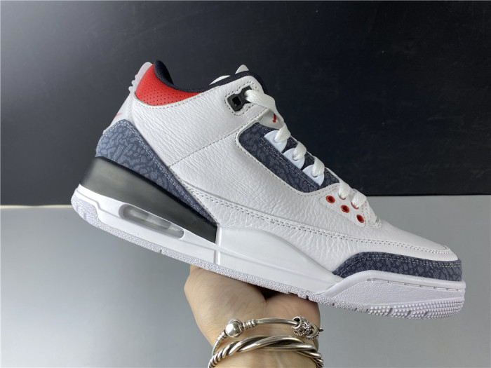 AIR JORDAN 3 RETRO "WHITE FIRE RED" CZ6431-100 - CCSHOES