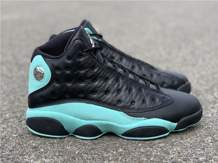 Air Jordan 13 Retro Black Island Green 414571-030 - CCSHOES