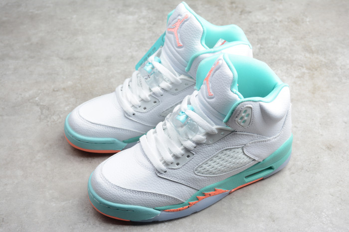 Air Jordan 5 GS “Light Aqua” 440892-100 - CCSHOES