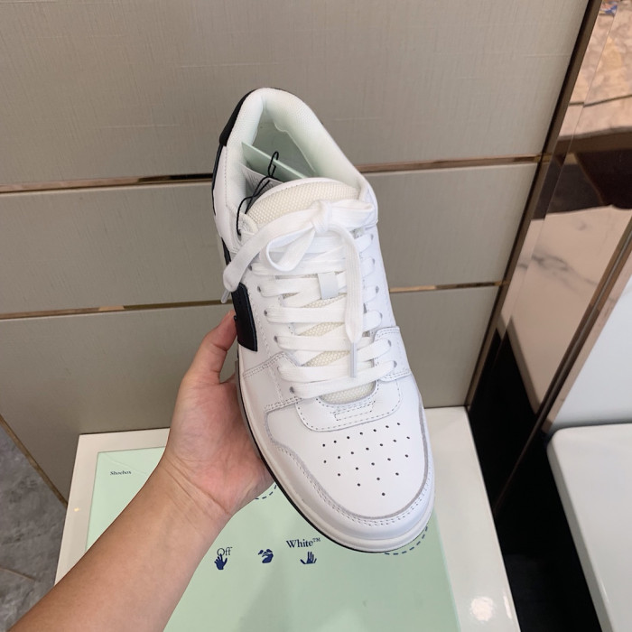 OFF WHITE™ C/O VIRGIL ABLOH OUT OF OFFICE LOW-TOP LEATHER SNEAKERS "OOO" - CCSHOES