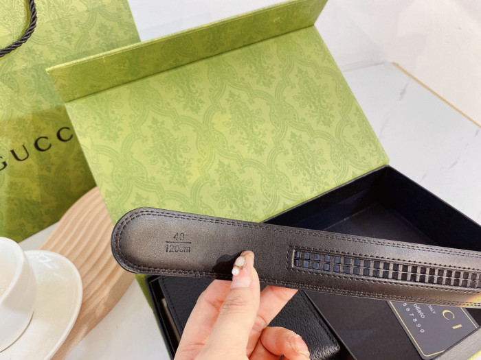 GUCC Wallet & Belt Set(3.8 CM) - CCSHOES