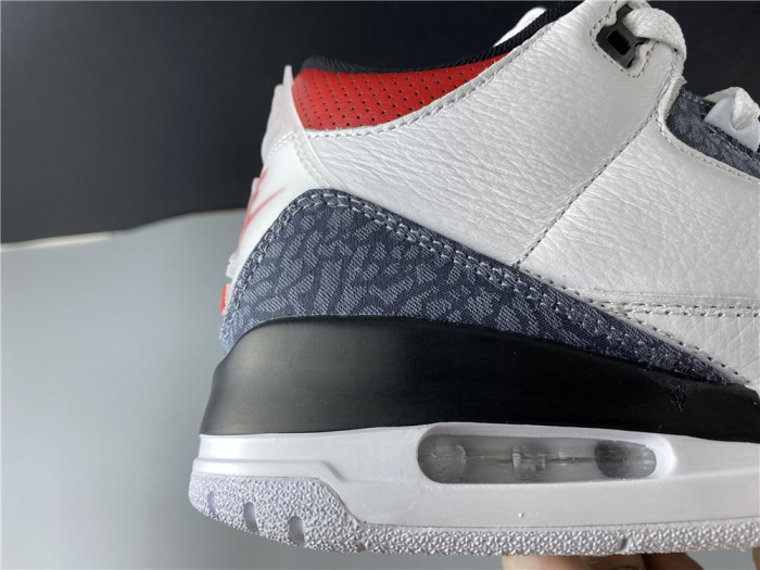AIR JORDAN 3 RETRO "WHITE FIRE RED" CZ6431-100 - CCSHOES