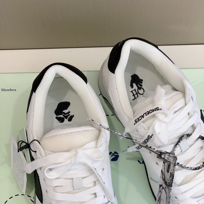 OFF WHITE™ C/O VIRGIL ABLOH OUT OF OFFICE LOW-TOP LEATHER SNEAKERS "OOO" - CCSHOES