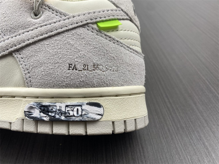 Nike Dunk Low Off-White Lot 39 DJ0950-109 - CCSHOES
