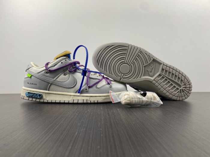 Nike Dunk Low Off-White Lot 45 DM1602-101 - CCSHOES