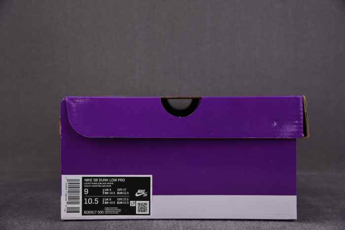 Nike SB Dunk Low Court Purple BQ6817-500 - CCSHOES