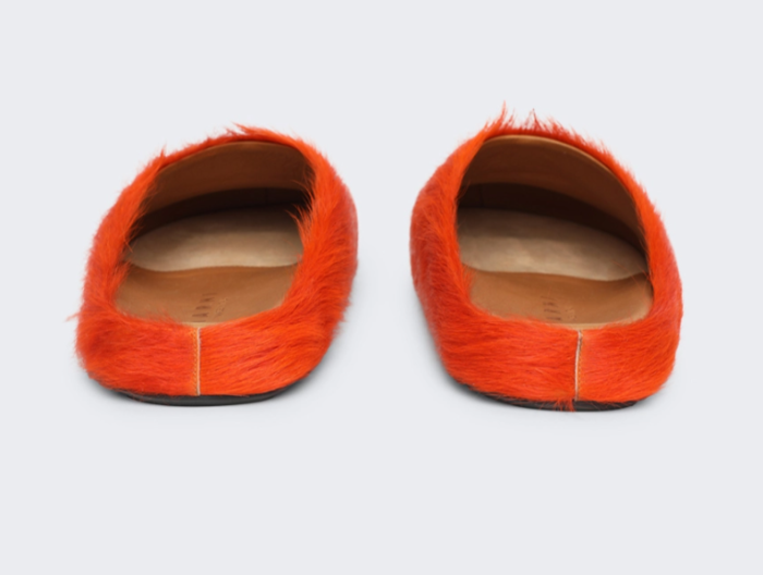 Fussbet Sabot calf-hair slippers - CCSHOES
