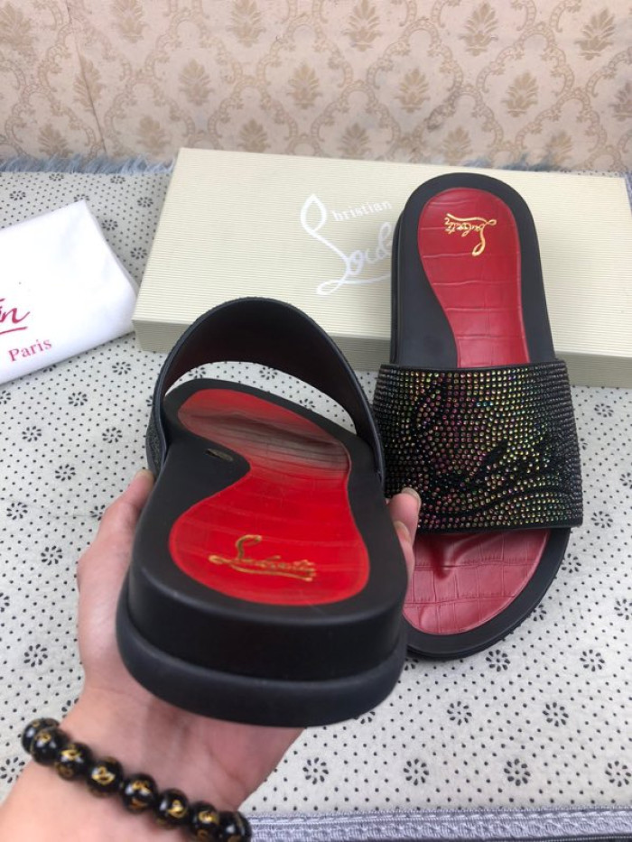 CHRISTIAN LOUBOUTIN SLIPPERS - CCSHOES