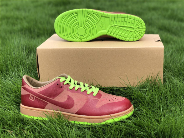 Nike Dunk Low 1-Piece Laser Varsity Red Chartreuse 311611-661 - CCSHOES