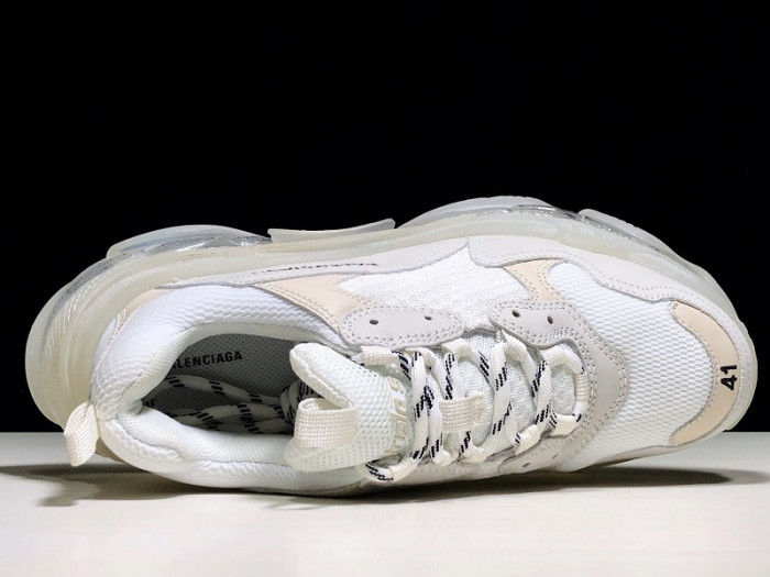 BLCG Triple S Clear Sole White 541624 W09E1 9000 - CCSHOES
