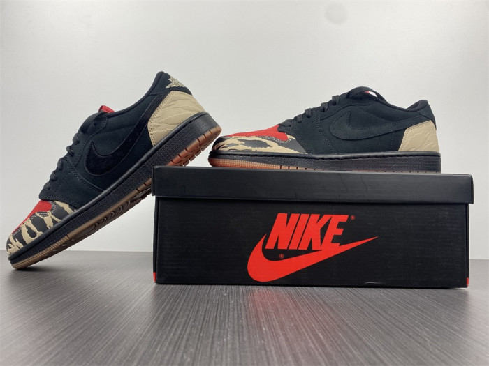 SoleFly x Air Jordan 1 Low “Carnivore” DN3400-001 - CCSHOES