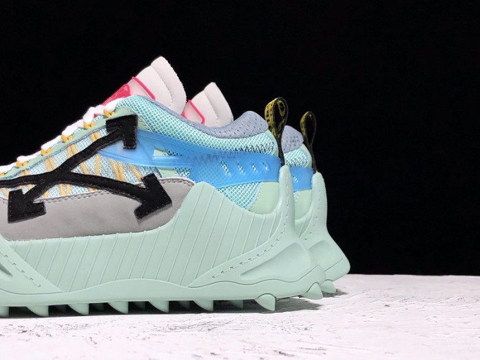OFF-WHITE C/O ODSY-1000 SNEAKER GREEN - CCSHOES