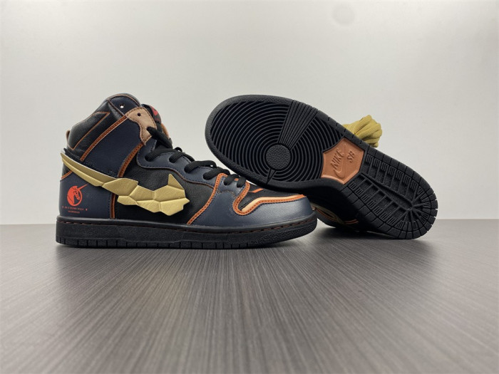 Gundam x Nike SB Dunk High “Banshee” DH7717-400 - CCSHOES