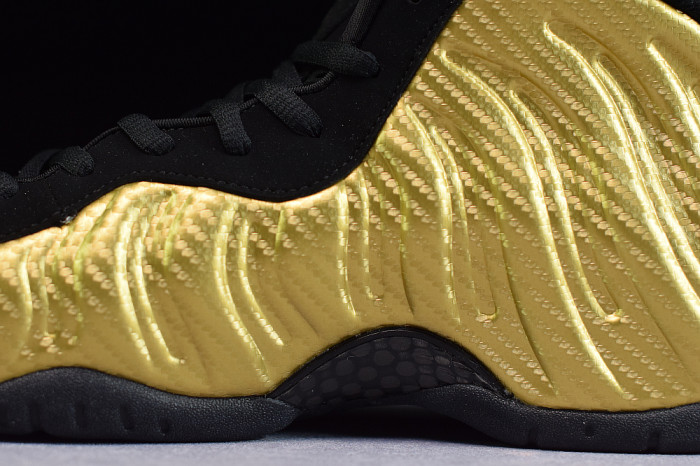 Nike Air Foamposite Pro “Metallic Gold” Black mens 624041-701 - CCSHOES