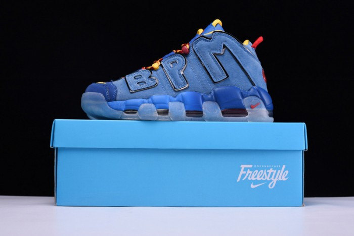 Nike Air More Uptempo Doernbecher Blue Jay mens AH6949-446 - CCSHOES