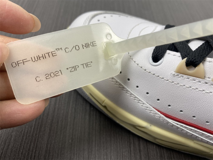 Jordan 2 Retro Low SP Off-White White Red DJ4375-106 - CCSHOES