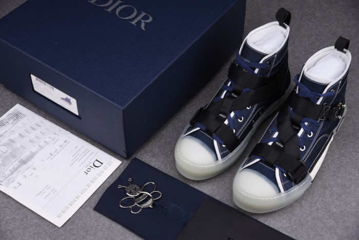 DR B23 OBLIQUE HIGH TOP SNEAKER - CCSHOES