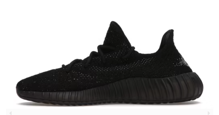 Adidas Yeezy Boost 350 V2 Core Black White - CCSHOES