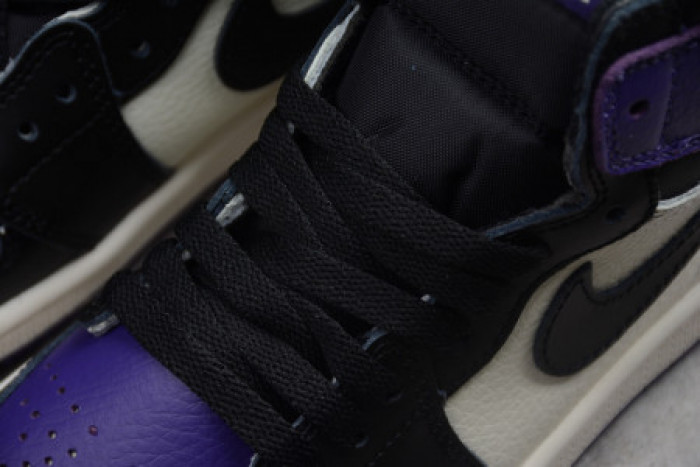 KIDS AIR JORDAN 1 RETRO HIGH OG 'COURT PURPLE' 555088-501 - CCSHOES