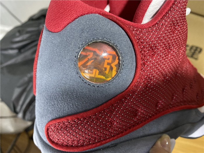 Air Jordan 13 Retro Gym Red Flint Grey 414571-600 - CCSHOES