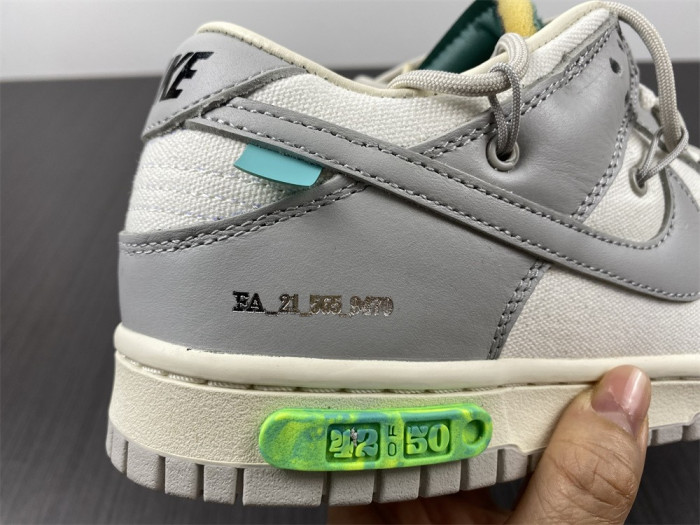 Nike Dunk Low Off-White Lot 42 DM1602-117 - CCSHOES