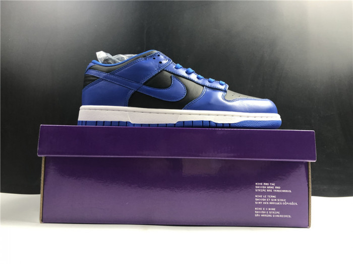 Nike Dunk Low Retro Black Hyper Cobalt (2021) DD1391-001 - CCSHOES