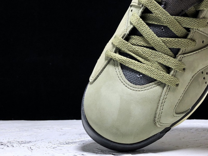 Travis Scott x Air Jordan 6 “Medium Olive” CN1084-200 - CCSHOES