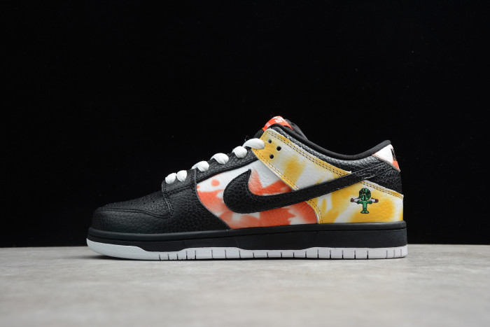 NIKE SB DUNK LOW RAYGUN TIE-DYE BLACK BQ6832-001 - CCSHOES
