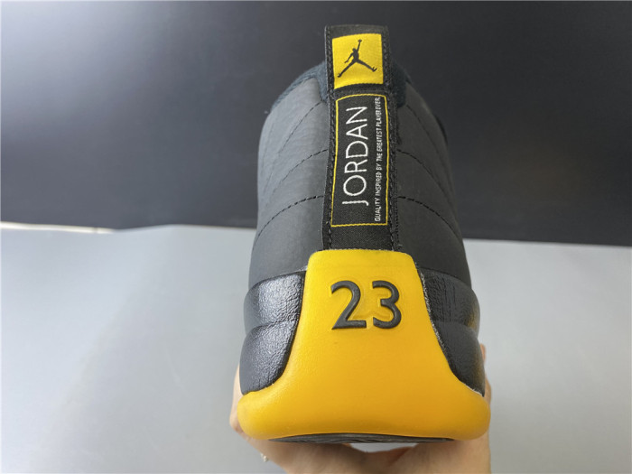 Air Jordan 12 Retro Black University Gold 130690-070 - CCSHOES