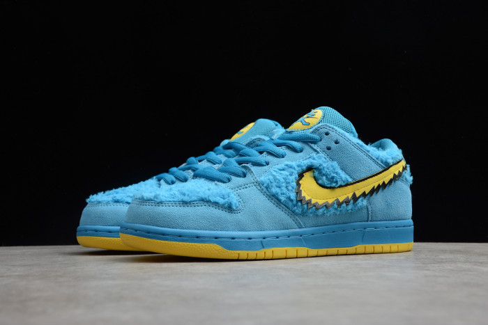 GRATEFUL DEAD NIKE SB DUNK LOW BLUE BEAR CJ5378-400 - CCSHOES