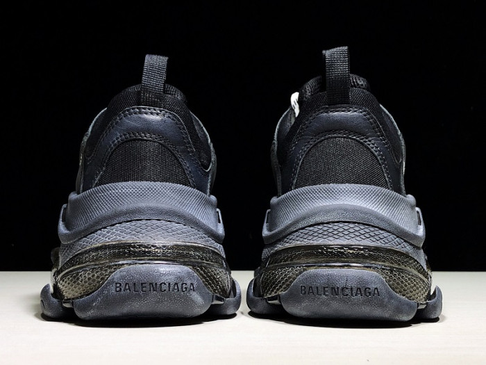 BLCG Wmns Triple S Trainer 'Black Clear Sole' 544351 W09O1 1000 - CCSHOES
