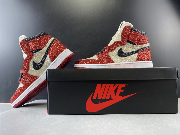 Surgeon x Air Jordan 1 "North Pole Breds" CK5566-610 - CCSHOES