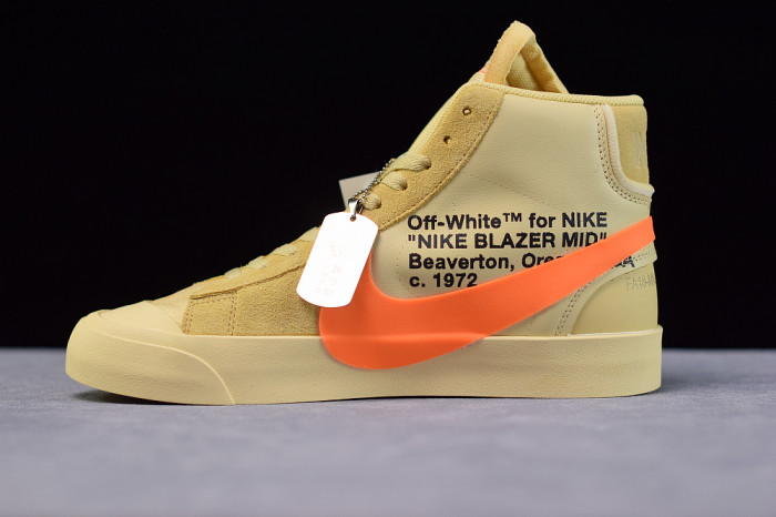 Off-White x Nike Blazer Mid “All Hallows Eve” AA3832-700 - CCSHOES