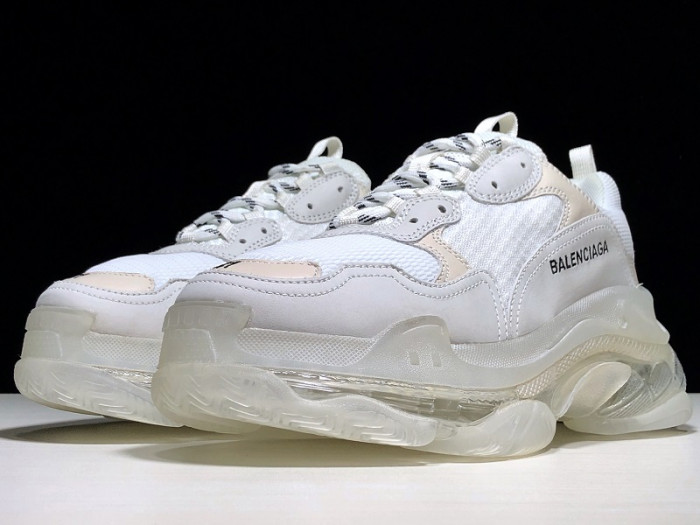 BLCG Triple S Clear Sole White 541624 W09E1 9000 - CCSHOES
