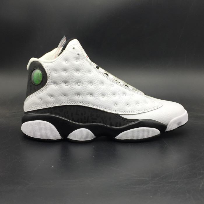 AIR JORDAN 13 RETRO SNGL DAY "LOVE AND RESPECT" black/ white mens 888164-112 - CCSHOES