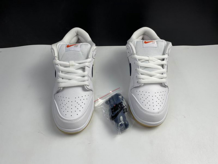 Nike SB Dunk Low Orange Label White Navy CZ2249-100 - CCSHOES