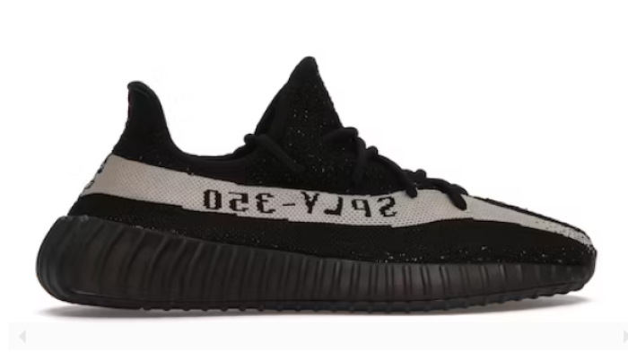 Adidas Yeezy Boost 350 V2 Core Black White - CCSHOES