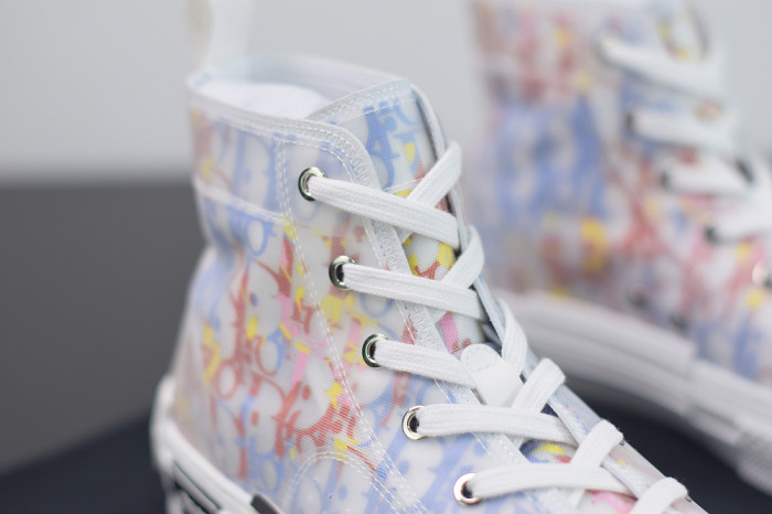 DR B23 OBLIQUE HIGH TOP SNEAKER“CD Ghosting” - CCSHOES