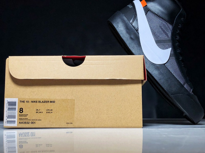 NIKE BLAZER MID OFF-WHITE GRIM REAPER AA3832-001 - CCSHOES