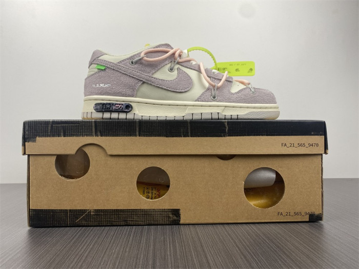 Nike Dunk Low Off-White Lot 12 DJ0950-100 - CCSHOES