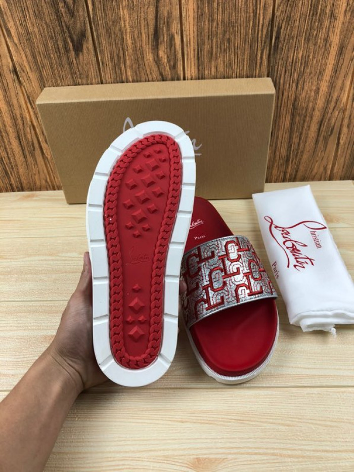 CHRISTIAN LOUBOUTIN SLIPPERS - CCSHOES