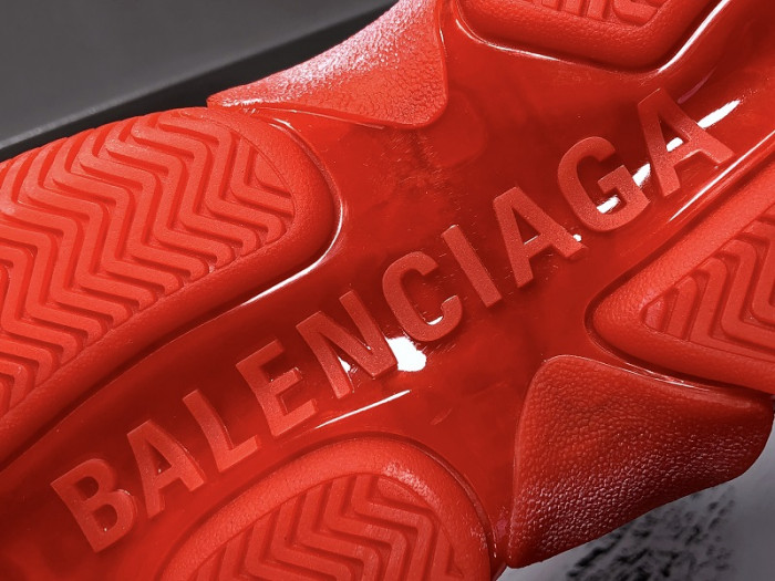 BLCG Triple S Red Clear Sole 541624 W09O1 6500 - CCSHOES